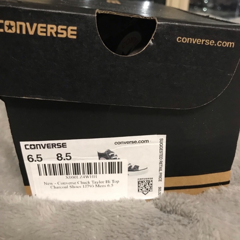 Charcoal Gray Converse